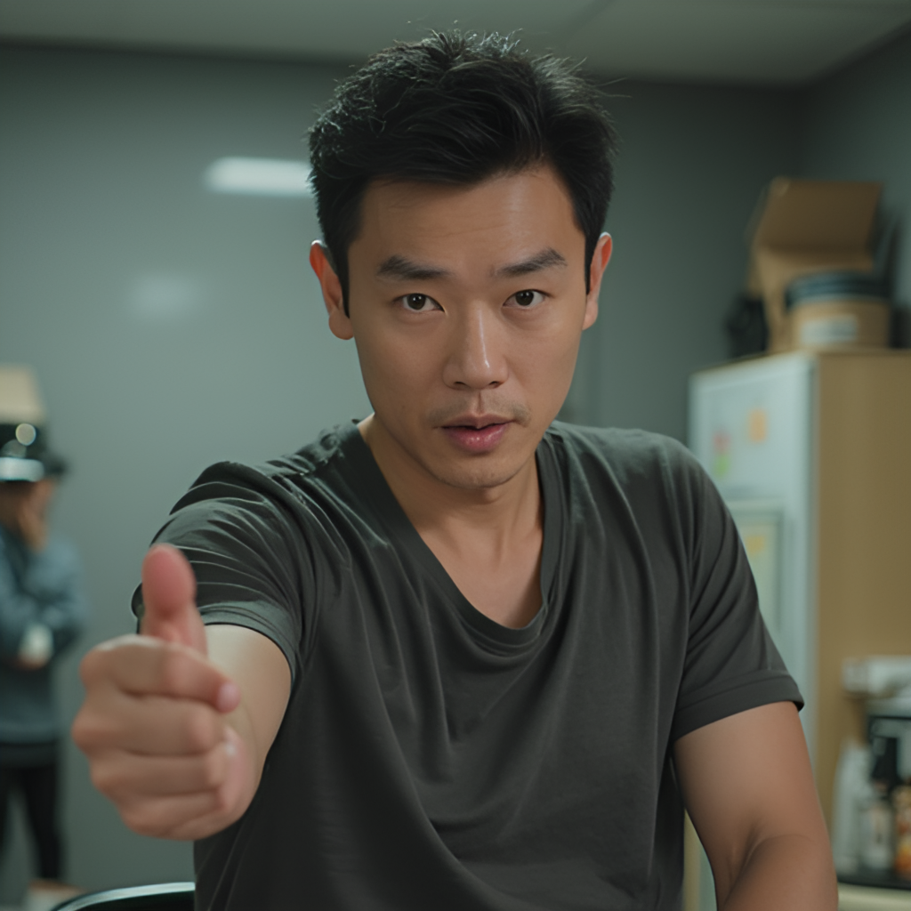 A promotional image or still from a recent mainland Chinese drama featuring Vincent Wong (王浩信), perhaps in a modern setting, demonstrating his versatile acting capabilities.